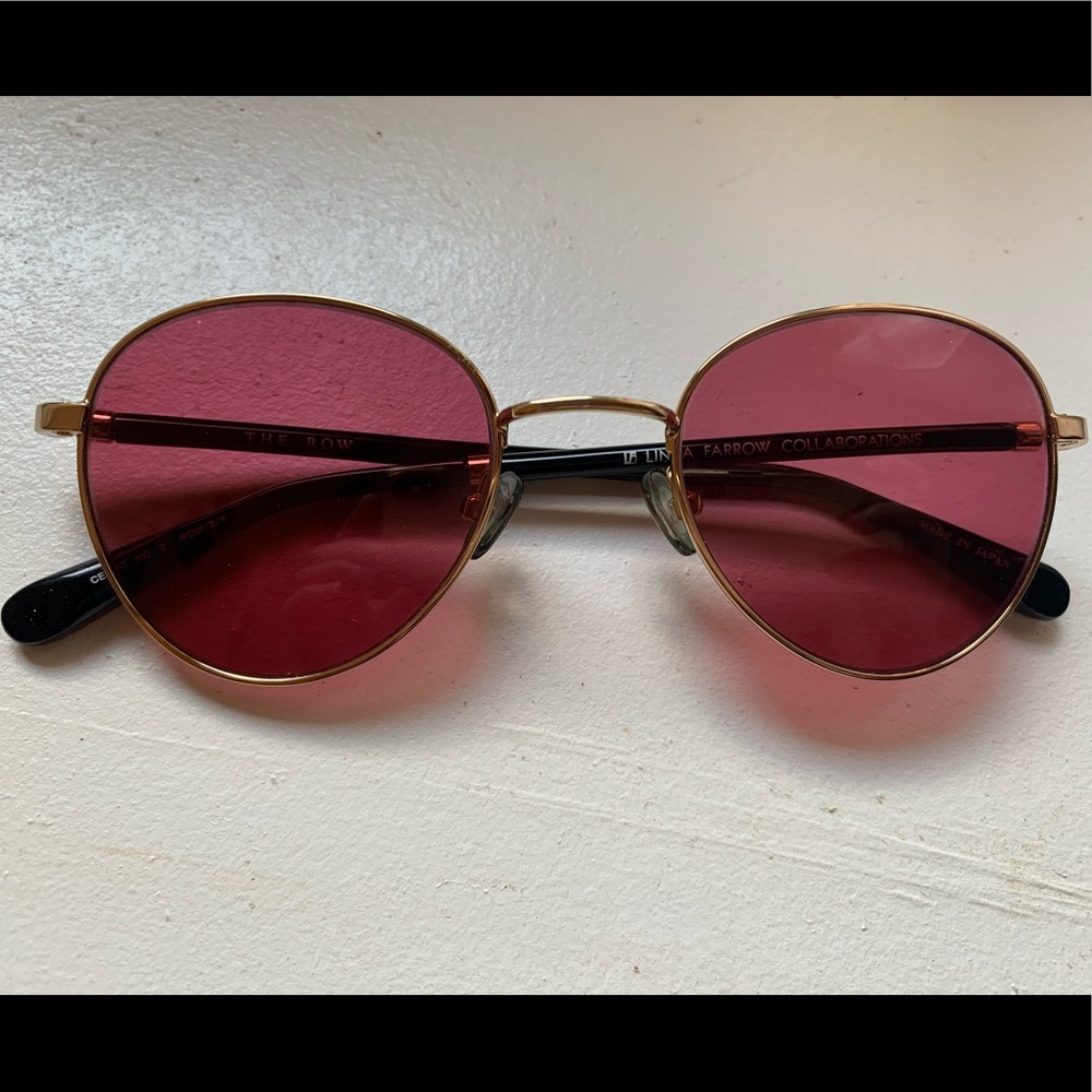 The Row x Linda Farrow sunglasses